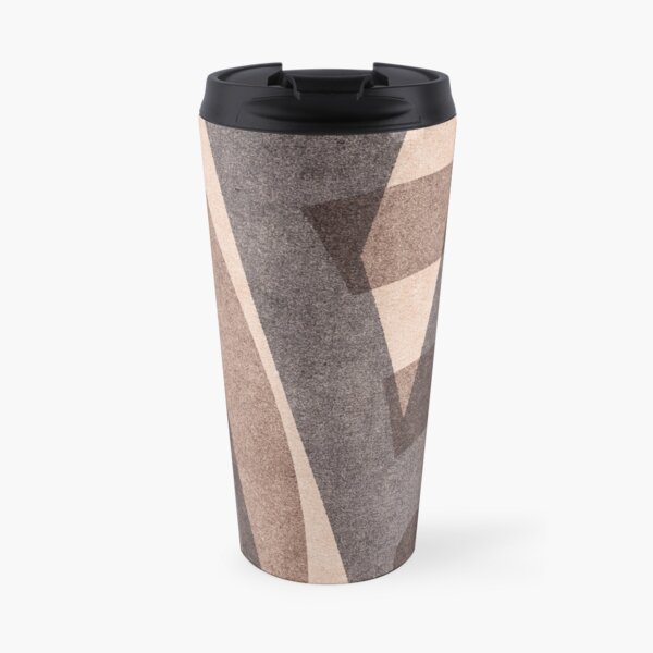 ABSTRACT ALPHABET / Decorative M Travel Mug