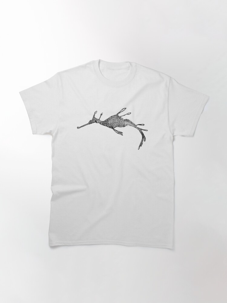 Alternate view of Jennifer the Weedy Sea Dragon Classic T-Shirt