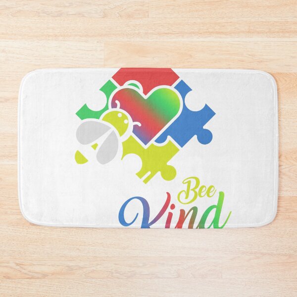 Item preview, Bee Kind Beautiful Autism Awareness Gift gift design Puzzle design designed and sold by Lisbob.
