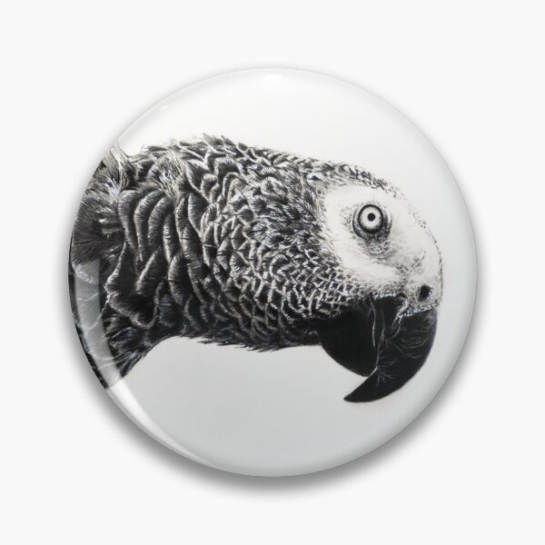 Item preview, African Grey Parrot designed and sold by susanrobjantart.
