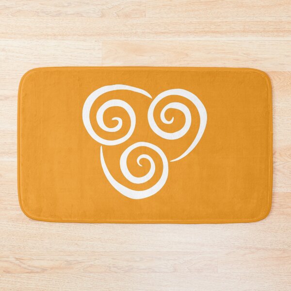 Item preview, Airbending Symbol (white) designed and sold by hopperograss.