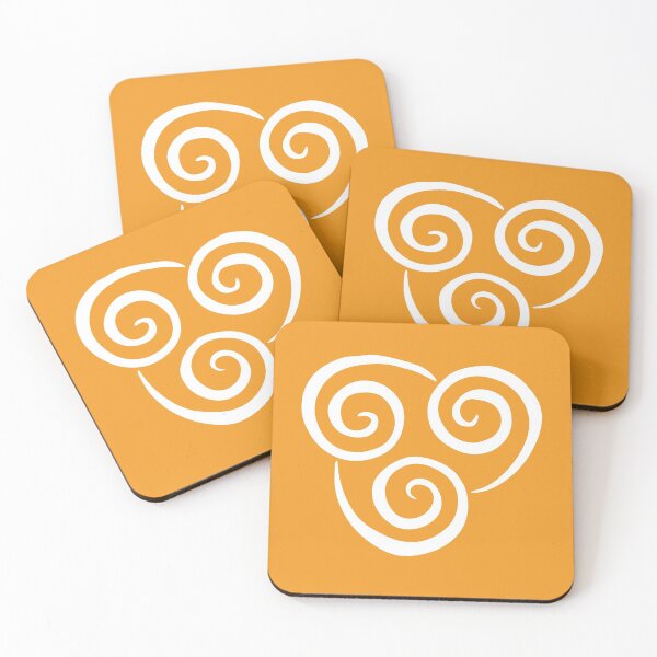 Item preview, Airbending Symbol (white) designed and sold by hopperograss.
