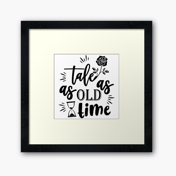 Item preview, Tale as old as time designed and sold by shirtart shop.