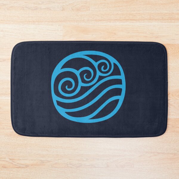 Item preview, Waterbending Symbol (light) designed and sold by hopperograss.