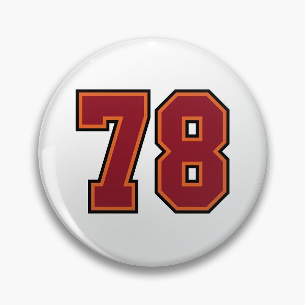 Item preview, Number 78 Sports Tampa Seventy-Eight Jersey designed and sold by HelloFromAja.