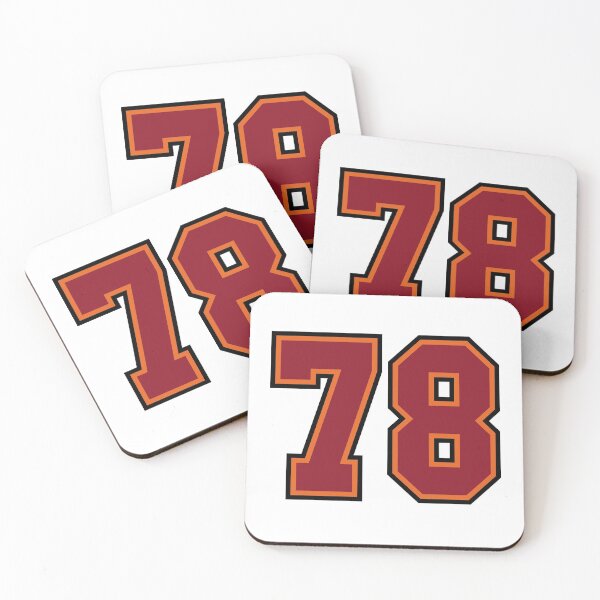 Item preview, Number 78 Sports Tampa Seventy-Eight Jersey designed and sold by HelloFromAja.