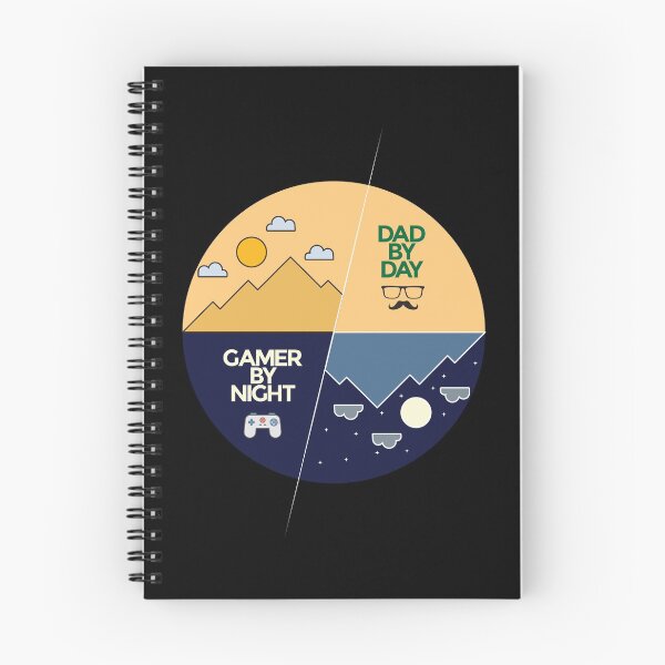 Item preview, Gamer Dad | Dad by Day, Gamer by Night | Funny designed and sold by Minimalwiz.