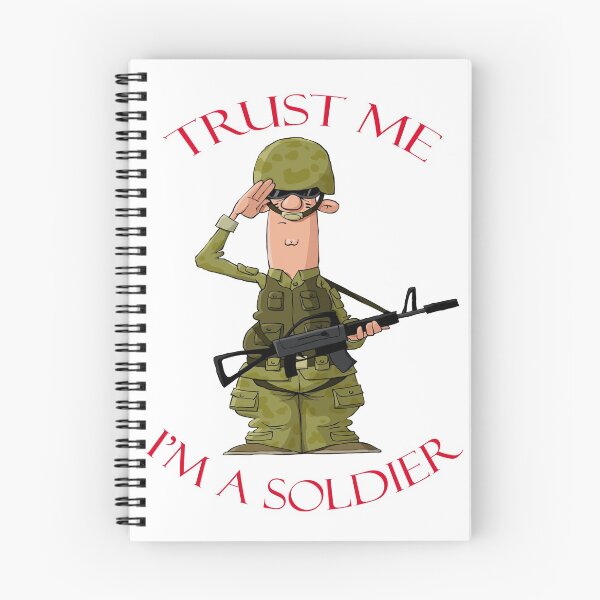 Item preview, Trust Me I'm A Soldier designed and sold by triangle-studio.
