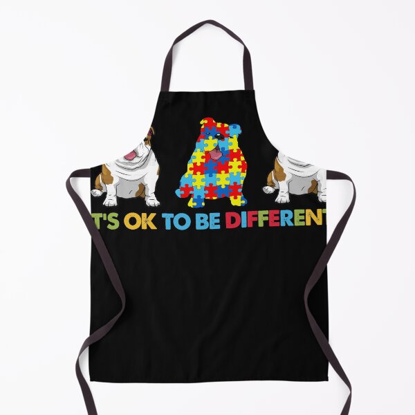 Item preview, It's Ok To Be A Little Different Autism Bulldog designed and sold by nangam257.
