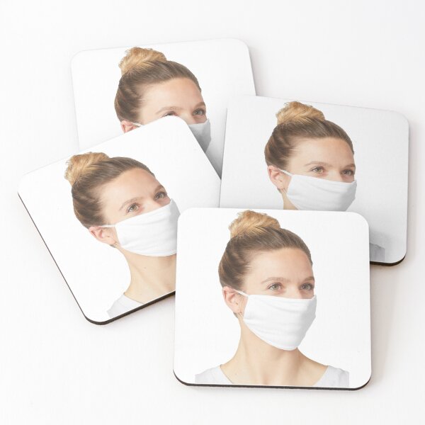 Item preview, RedBubble woman wearing a mask designed and sold by BukLauDesu.