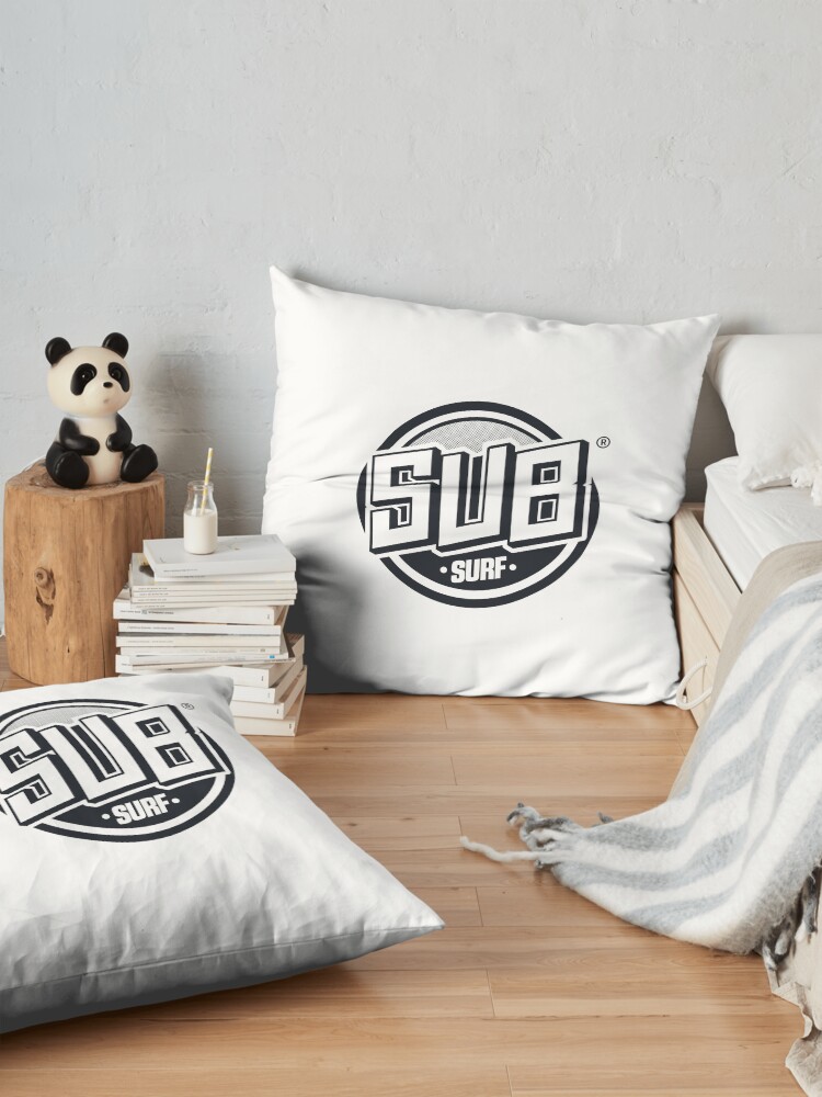 Alternate view of Sub Surf Logo - Subway Surfers Floor Pillow