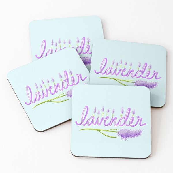 Item preview, Lavender Lettering with Flowers designed and sold by Rachael  Genes.
