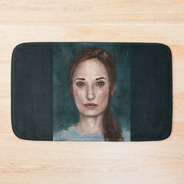 Item preview, Painting of a Young Woman with an Intense Look in the Eyes designed and sold by ibadishi.