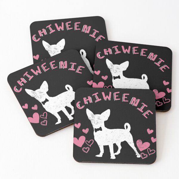 Item preview, Cute Retro Chiweenie Silhouette Gift design for Chiweenies graphic designed and sold by Lisbob.