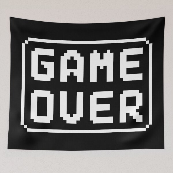 Item preview, GAME OVER designed and sold by MarcoPolok.