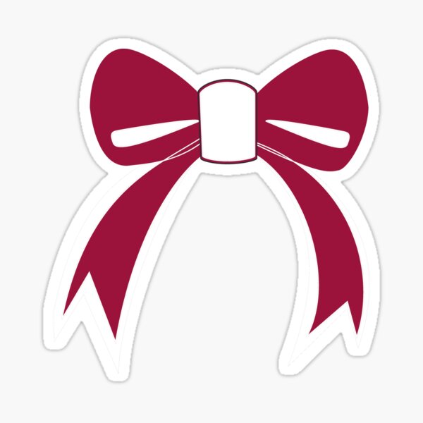 Red bow tie png sticker