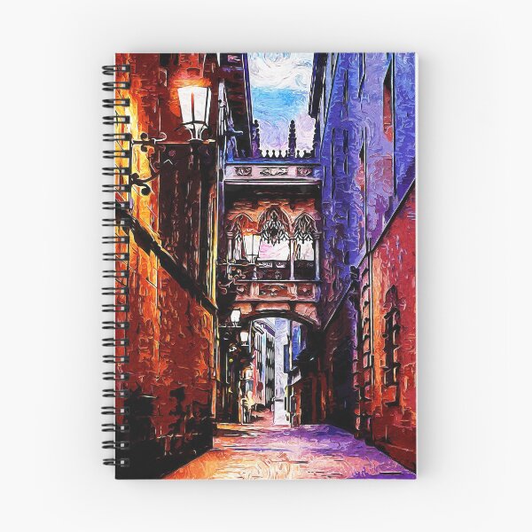 Item preview, Barcelona, Gothic Quarter designed and sold by AM FineArtPrints.