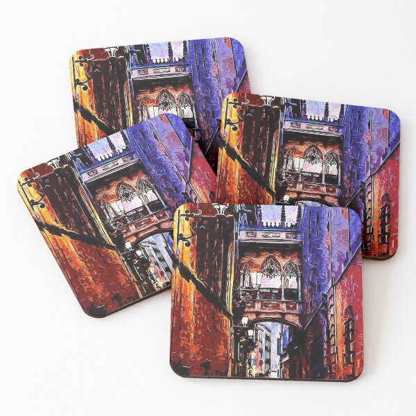 Item preview, Barcelona, Gothic Quarter designed and sold by AM FineArtPrints.