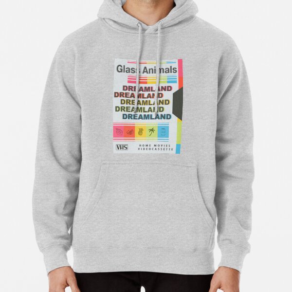 DREAMLAND Glass Animals Retro VHS - Light Pullover Hoodie