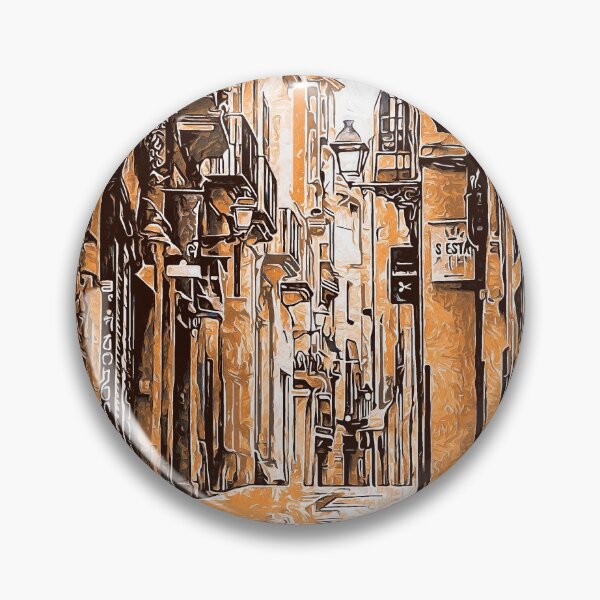 Item preview, Barcelona, Gothic Quarter designed and sold by AM FineArtPrints.