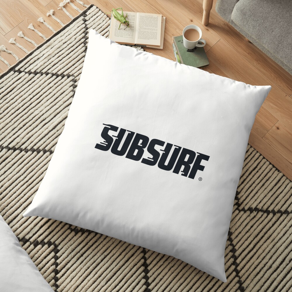 SubSurf Speed Logo Floor Pillow