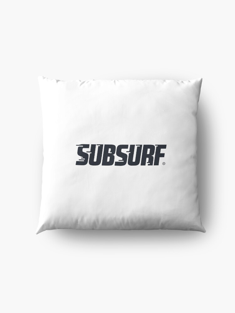 Alternate view of SubSurf Speed Logo Floor Pillow