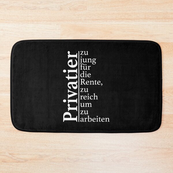 Item preview, Too young to retire - Privatier light designed and sold by OVMEngemann.