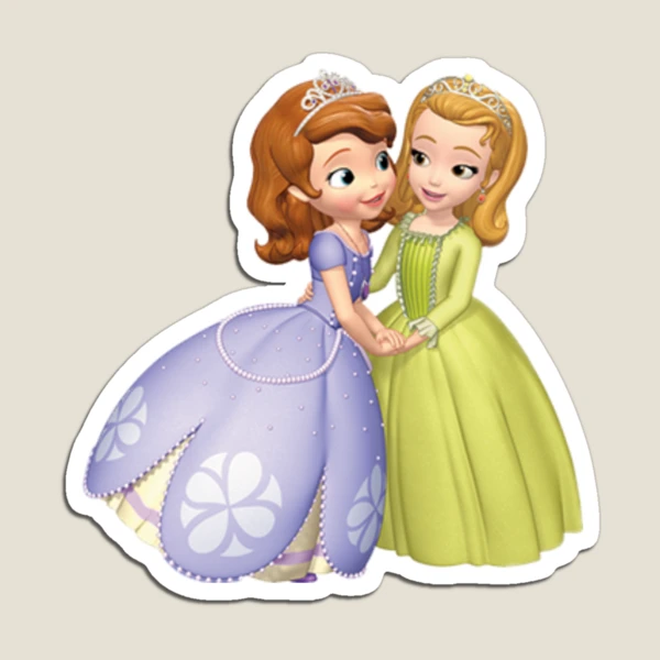 Sofia and Amber Magnet