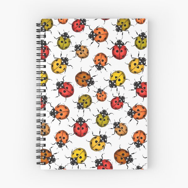 Item preview, Colorful ladybugs on white designed and sold by Katerina Mitkova Kirilova.