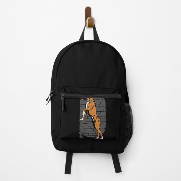 Standing Boxer Dog Backpack