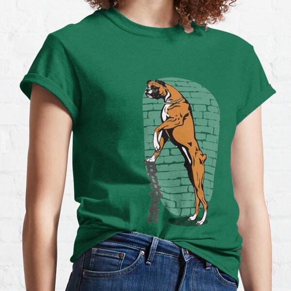 Standing Boxer Dog Classic T-Shirt