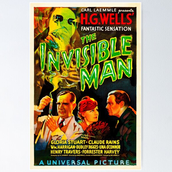 Item preview, The Invisible Man designed and sold by gologodesigns.