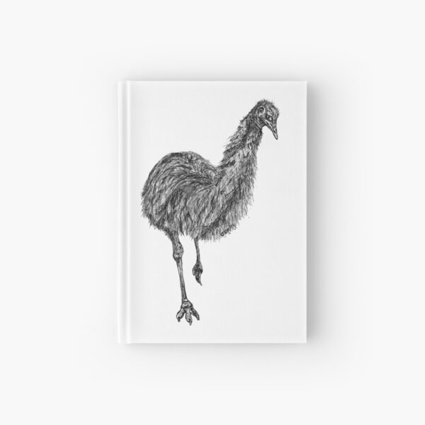 Shyly the Emu Hardcover Journal