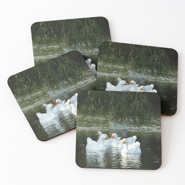 Item preview, Geese on the lake designed and sold by irinabbota.