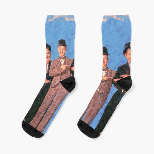 Laurel and Hardy Socks
