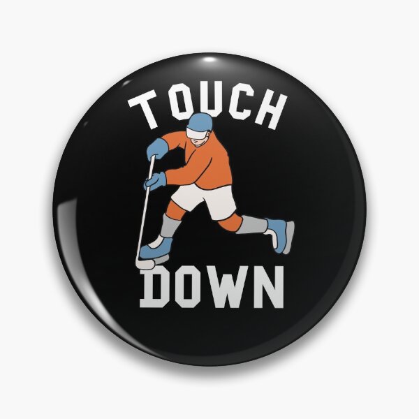 Item preview, Funny Hockey Artwork - Touchdown designed and sold by CanadianUnicorn.