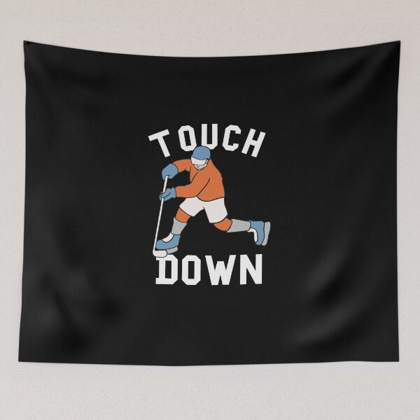 Item preview, Funny Hockey Artwork - Touchdown designed and sold by CanadianUnicorn.