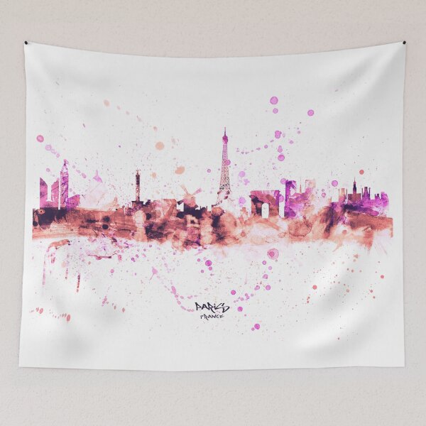 Item preview, Paris France Skyline designed and sold by ArtPrints.