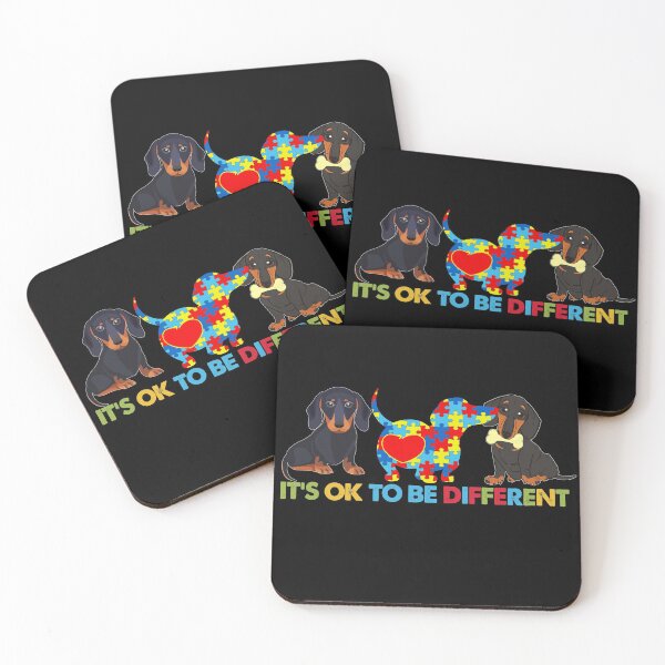 Item preview, It's Ok To Be A Little Different Shirt Autism Awareness Dachshund designed and sold by nangam257.