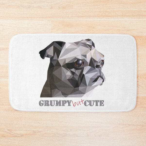 Item preview, Grumpy pug designed and sold by LovingLines.