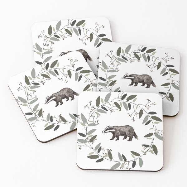 Item preview, Woodland Badger  designed and sold by Victoria Charvill.