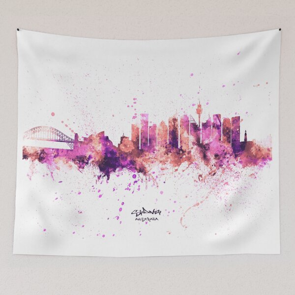 Item preview, Sydney Australia Skyline designed and sold by ArtPrints.