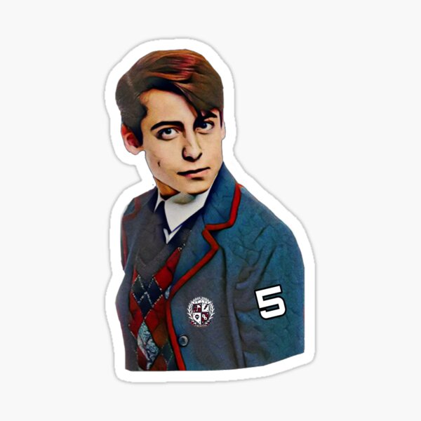 Umbrella Academy Five Jacket Laptop Sticker Netflix Original Series  
