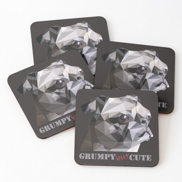 Item preview, Grumpy pug designed and sold by LovingLines.