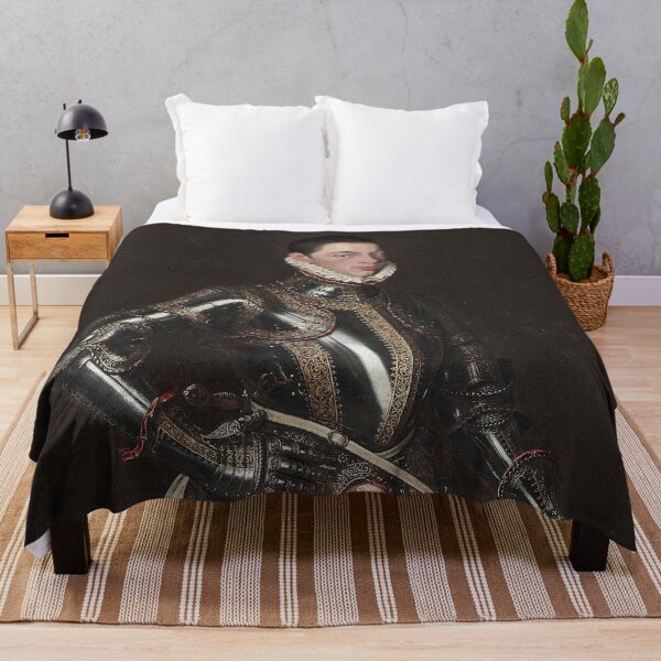 Item preview, Alessandro Farnese in Armor Royal vintage painting designed and sold by Vintage Designs +.