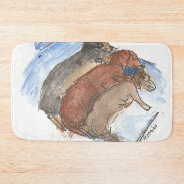 Item preview, Napping Weenies designed and sold by Silver Sky by Janet.