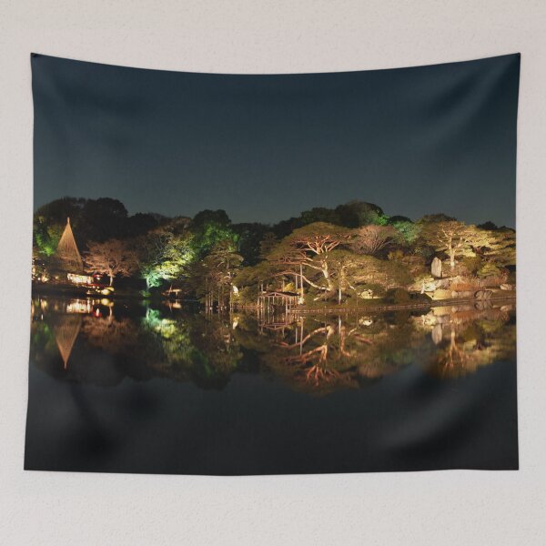Item preview, AUTUMN NIGHT GARDEN IN JAPAN | Autumn Photo designed and sold by PhotoStory.