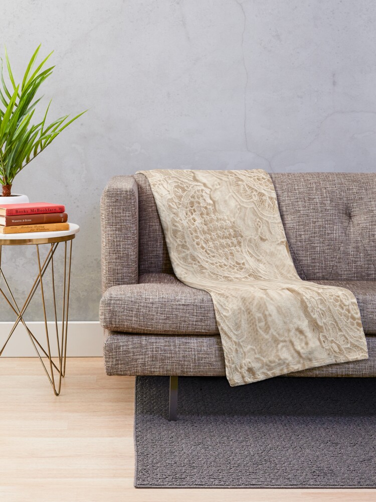 "Pretty lace" Throw Blanket by Nursingisfun Redbubble