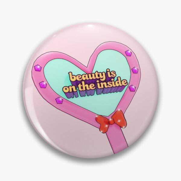 Item preview, Sparkling Heart Mirror designed and sold by VelvepeachShop.
