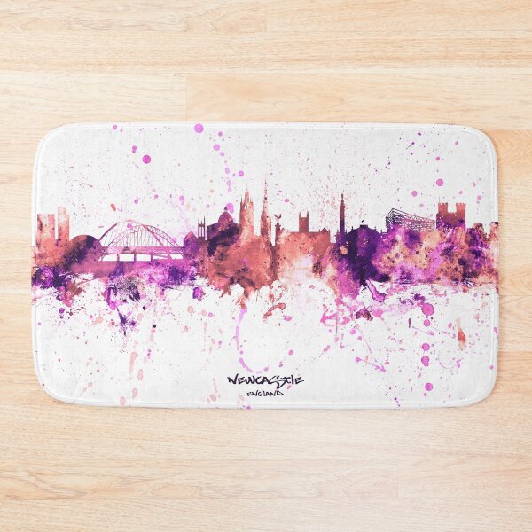 Item preview, Newcastle England Skyline designed and sold by ArtPrints.